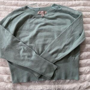 Philosophy Republic Bluish, green lightweight philosophy sweater size small